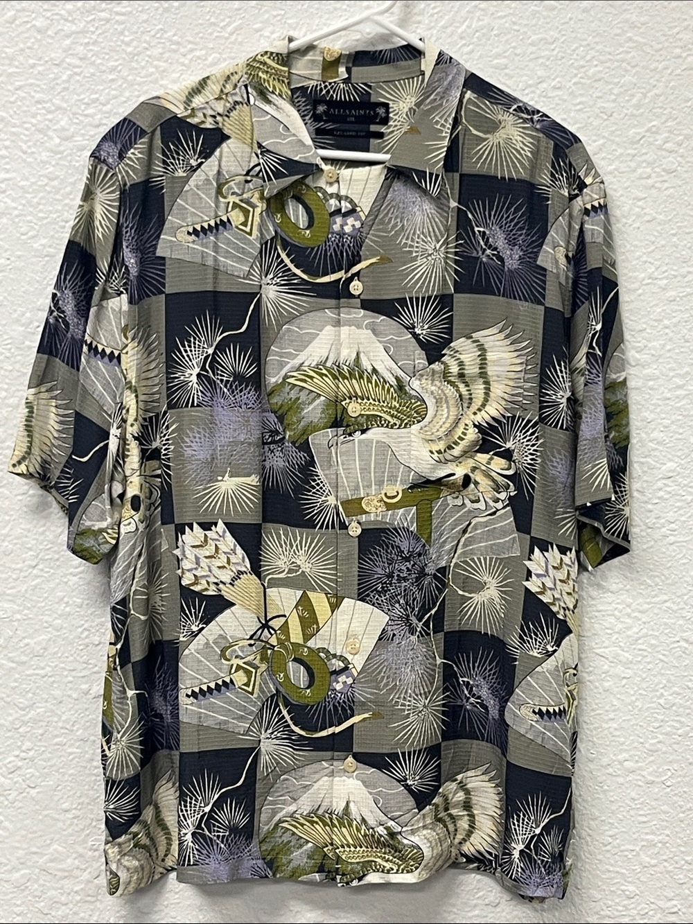 All Saints Sebastian Camp Shirt
#1125